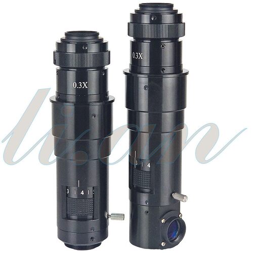 LED封装固晶焊线机镜头0.8X-5X连续变倍带同轴光镜头，视觉定位