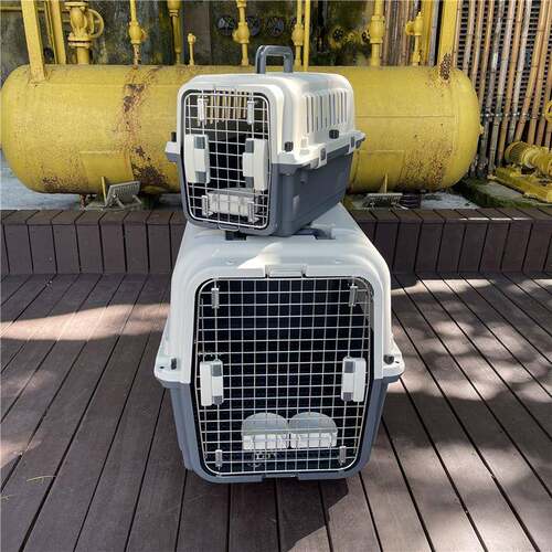 国航宠物航空箱IATA标准箱猫狗托运外出大型犬空运金属铁网包邮