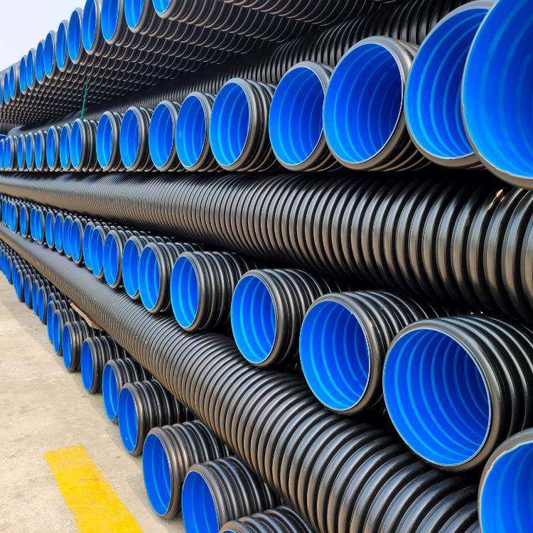 四川市政工程HDPE双壁波纹管污水管道排水管排污管PE缠绕管,橡塑材料及制品,HDPE波纹管,淘宝优惠券,粉丝福利购,淘宝优惠卷