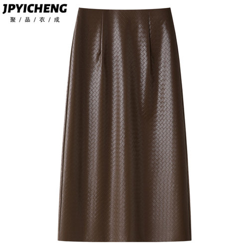 聚品衣成中长款包臀裙气质百搭