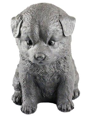 创意陶瓷狗摆件工艺品客厅家居桌面 茶宠紫砂田园犬生肖