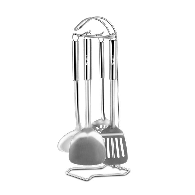 乐享炊具五件套304不锈钢厨具套装组合 铲勺套装 LD-CJ890-5