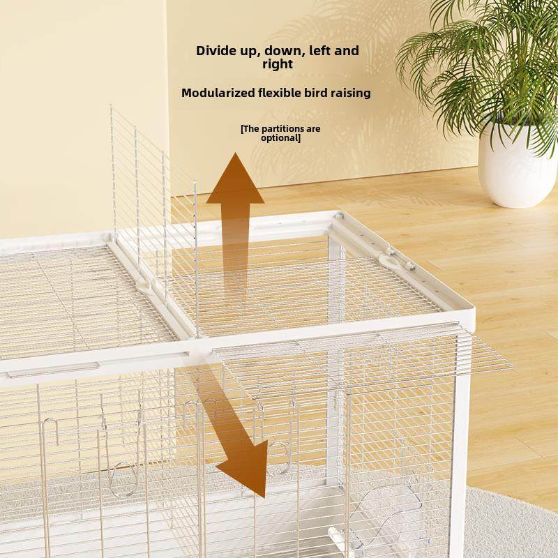 友谊鸟麒麟04不锈钢鸟笼大型家用黑凤凰700鸟笼，可堆叠和高度,宠物/宠物食品及用品,鸟笼,淘宝优惠券,粉丝福利购,淘宝优惠卷