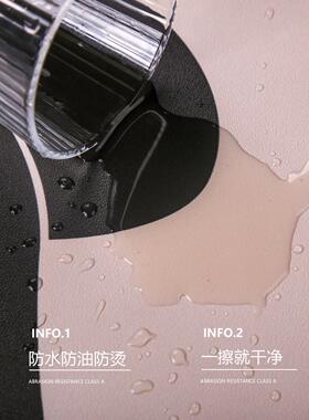 咖啡桌桌布客厅家居高端无障碍豪华咖啡桌垫防水防油免洗防污桌面