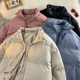 小众高级感潮牌痞帅 加厚羽绒棉服美式 16EME NORD两面穿棉衣男冬季