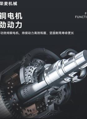 包5双速双动打粉机200RXZ公斤面搅团拌机大型翻缸和面粉机商用电