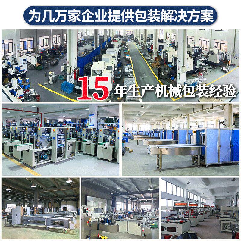 定制口罩枕式四边封全自动包装机 三维热收缩咽拭子给袋式包装机