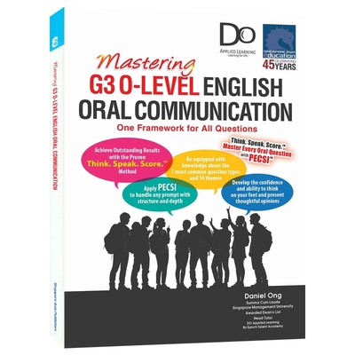 新加坡SAP Mastering G3 O-Level English Oral Communication O水准考试英语口语专项练习册 高效备考 情景对话训练 英文原版教辅