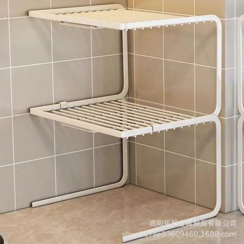 冰箱隔层架分隔板冰柜分层架内部置物架冰箱格剩菜剩饭收纳神器