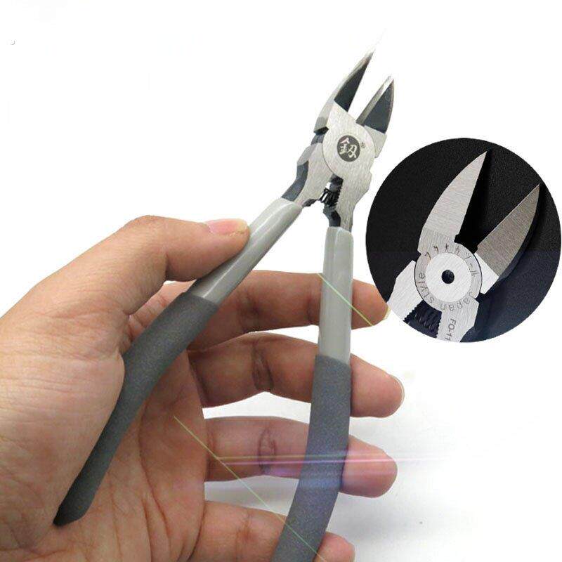 工业级喷嘴钳6英寸剪刀斜口钳断线钳偏移口5英寸数字模型剪刀用于