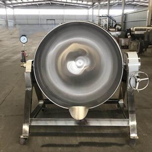 厂家铁板烧直发全自动炒锅熬膏锅姜枣搅拌加热秋梨膏熬制多功能