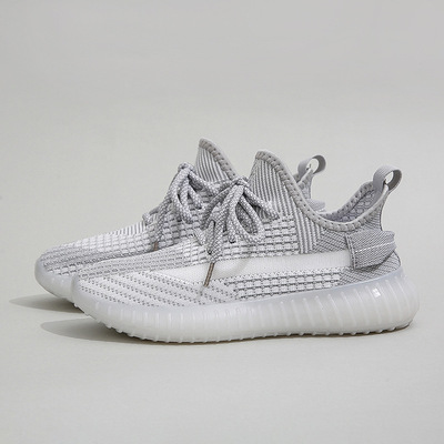 2025新款春夏季飞织网鞋椰子女鞋夏季透气休闲鞋运动鞋百搭老爹鞋