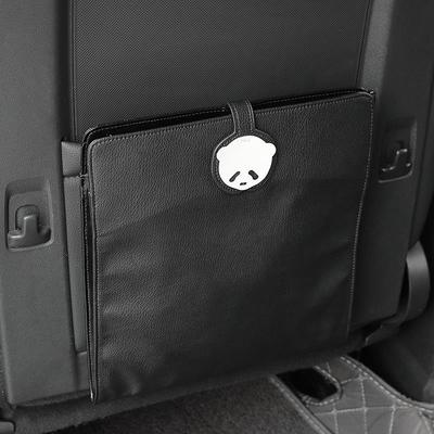 VANTOO车载垃圾桶汽车内置物无痕粘贴垃圾袋可折叠后排收纳高级感