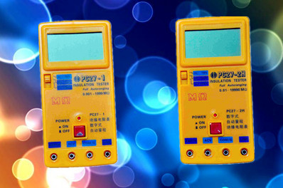 数字式自动量程绝缘电阻表（数字式兆欧表）PC27-1