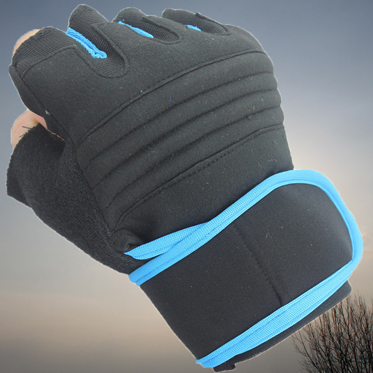 新款健身骑行户外运动半指手套 拳击哑铃训练混合护腕手套