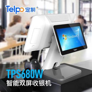 天波厂家直销Windows智能双屏收银机TPS680W语音播报支持二次开发