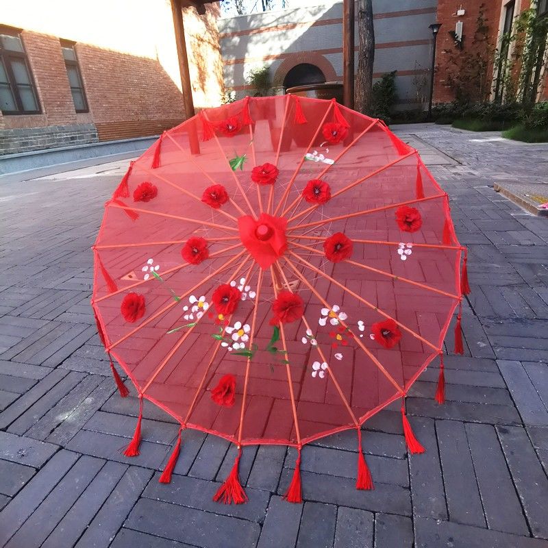 古风伞lolita伞超仙网红中国风雨伞古装伞古风仙女清仓