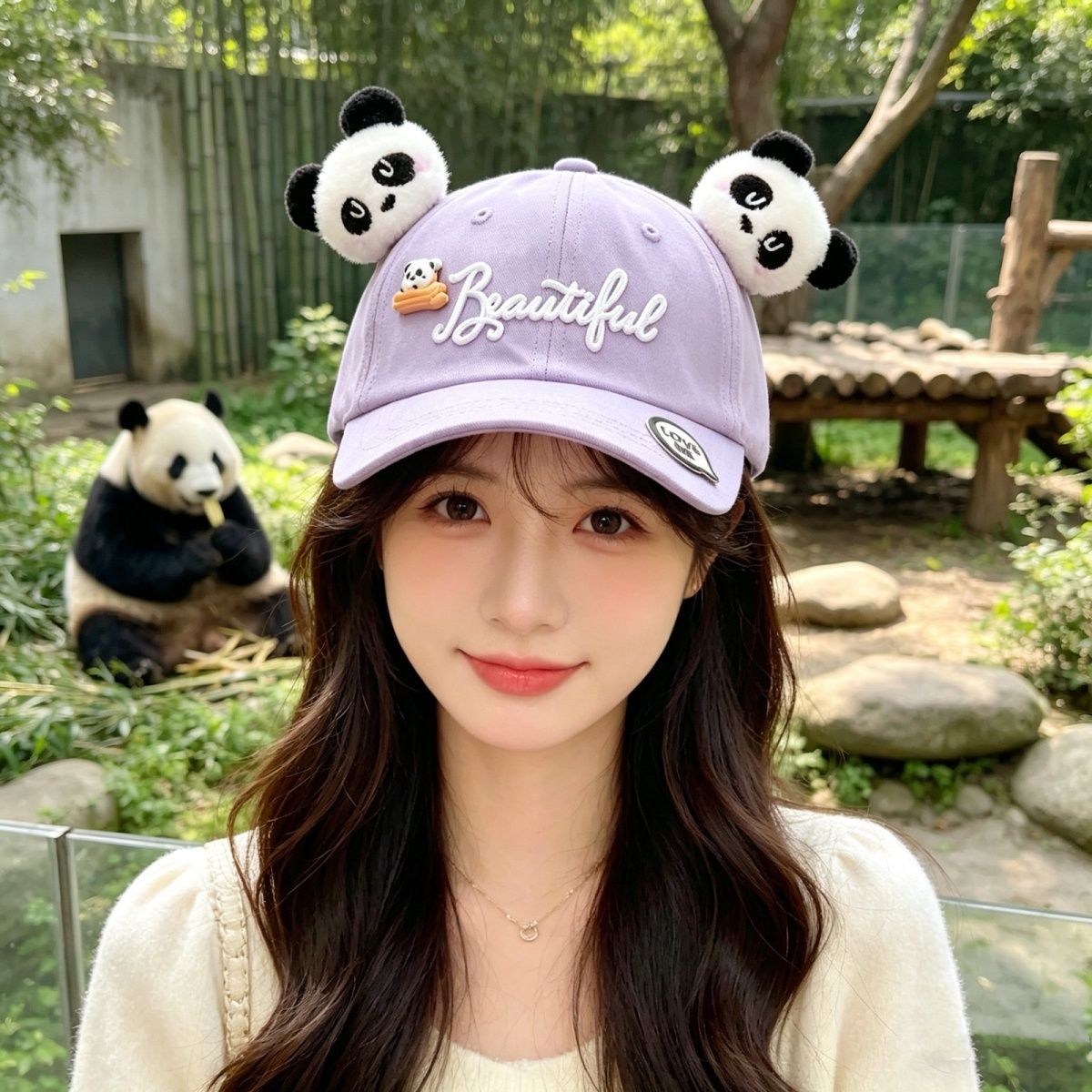 送女生闺蜜中国特色小礼物品四川熊猫国粹文化儿童玩具创意玩偶