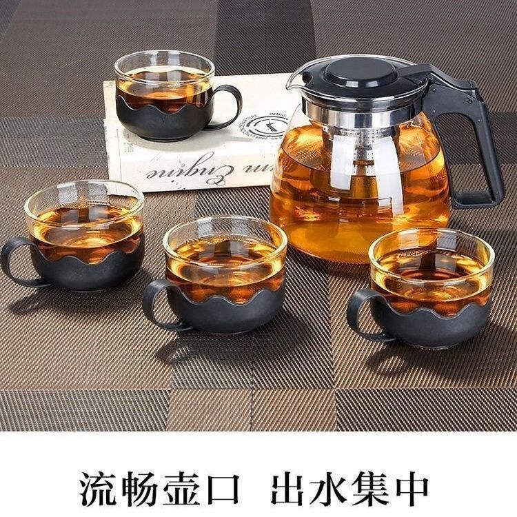 家庭套装莲花茶壶茶壶家用泡茶容量煮茶壶中式风茶吧机家用