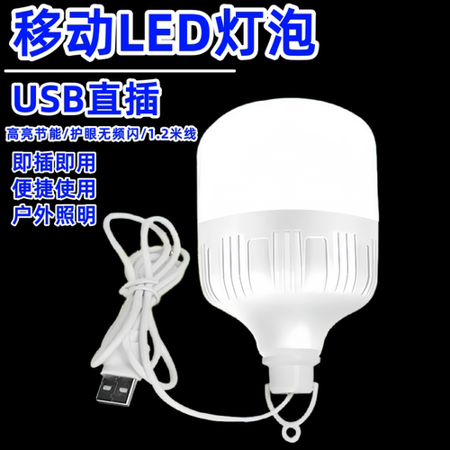 usb直插照明灯led户外超亮节能