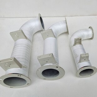 干燥机配件弯管 烘料机发热筒 烤箱风管 烘料桶弯管V 烤料筒吹风