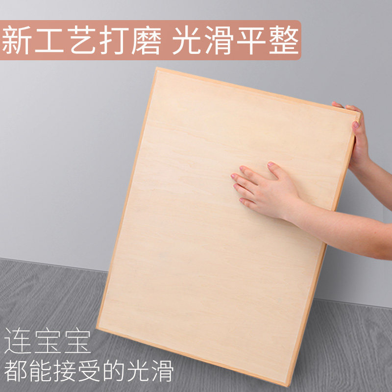 A1专业木制绘图板真轻加厚实心附提手送夹子建筑制图Y用画板工具图片
