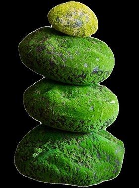 仿真泡沫青苔藓石头摆件花泥插花装饰造景橱窗舞台X商场拍摄道具