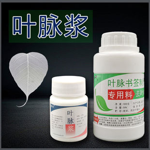叶脉上浆用叶脉浆去叶肉书签制作B液DIY材料树叶制作学生实验用