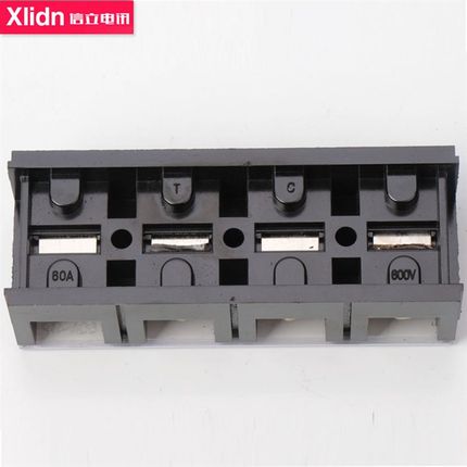 10只装 TC-604 60A/4P TC接线排 接N线柱 优质大电流接线端子