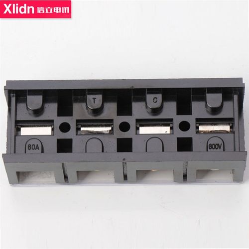 10只装 TC-604 60A/4P TC接线排 接N线柱 优质大电流接线端子