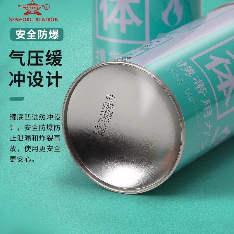 卡式炉气罐整箱 商用纸包鱼烤肉防爆气瓶丁L烷瓦斯燃气瓶 户外露