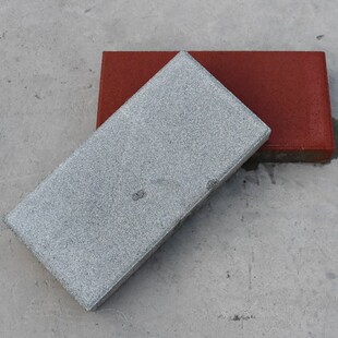 精选实心铺地烧结砖路面砖人行道路面砖水泥彷石透水砖方砖园林绿