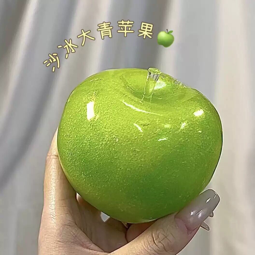 新品苹果冰沙手作球吵吵球声控系