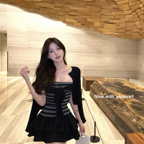 韩女轻氧层叠蛋糕半身裙