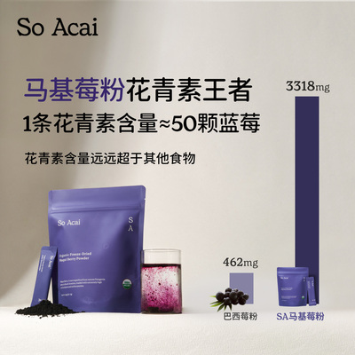 soacai有机冻干马基莓粉高花青素