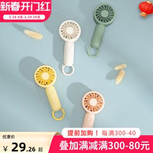 随身婴儿车小型usb充电迷你挂脖学生家用 OCE手持小电风扇便携式