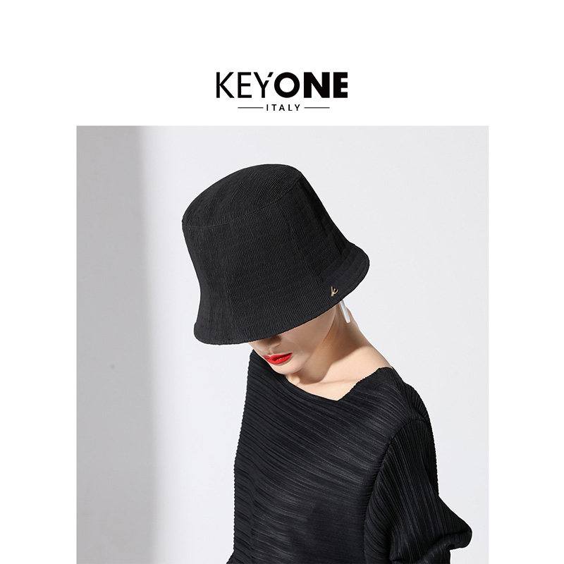 KEYONE 渔夫帽女出游盆帽春季遮阳显脸小百搭防晒遮阳出游休闲帽