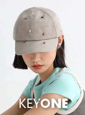 KEYONE棒球帽女轻奢春季遮阳显脸小百搭防晒休闲出游棒球帽