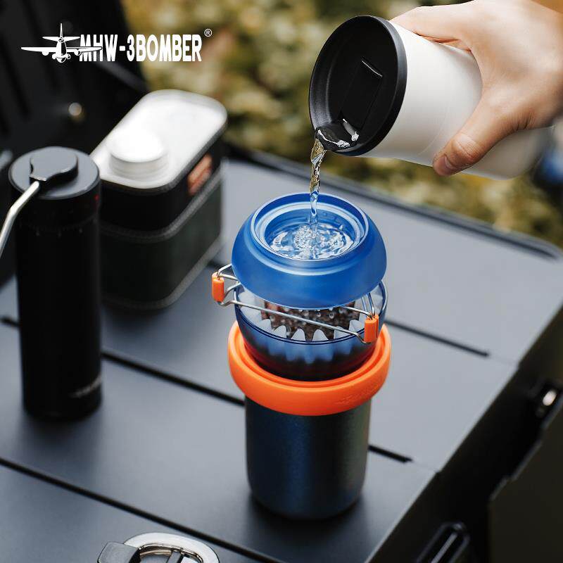 MHW-3BOMBER轰炸机蛋滤杯户外手冲咖啡过滤杯手冲壶蛋糕滤杯支架