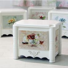 北欧小凳子家用实木大人北欧风收纳矮凳现代简约创意茶几板凳客厅