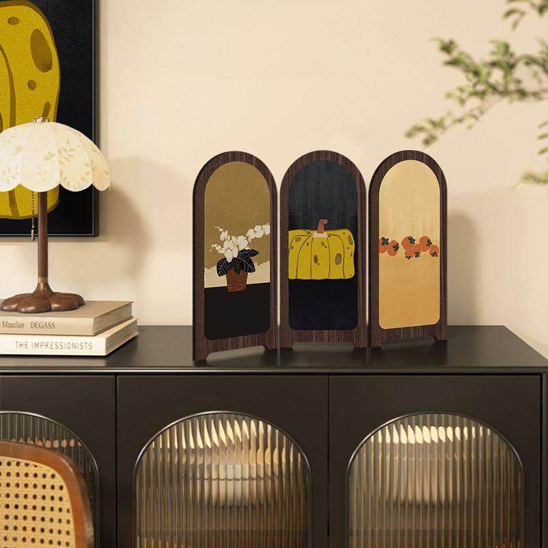 中古风美拉德装饰画创意高级感小众艺术桌面屏风摆件电视柜摆画,家居饰品,桌面摆台画,淘宝优惠券,粉丝福利购,淘宝优惠卷