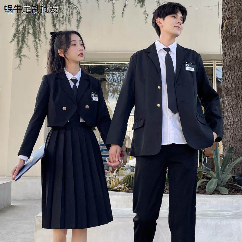 韩版班服学院风初中生日系制服套装高中学生运动会合唱英伦风校服