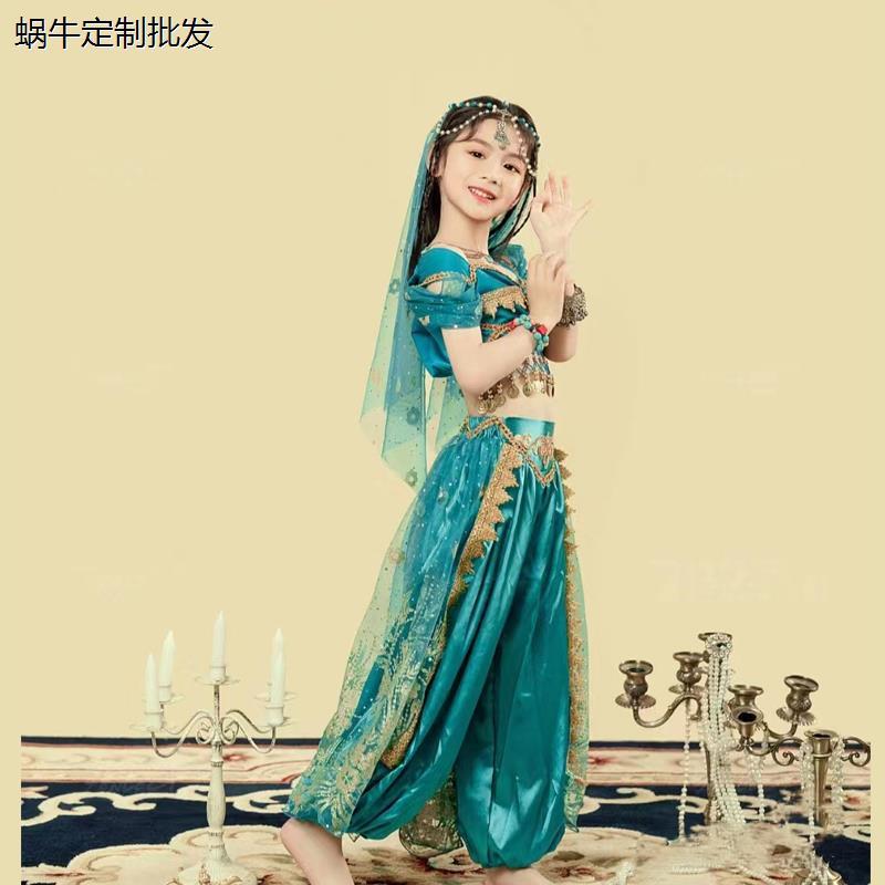 儿童舞演出服花儿新疆敦