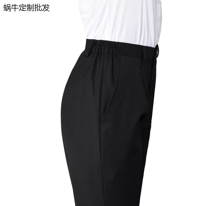 职业西装裤女夏季正装显瘦直筒黑色春秋藏工作工装裤大码