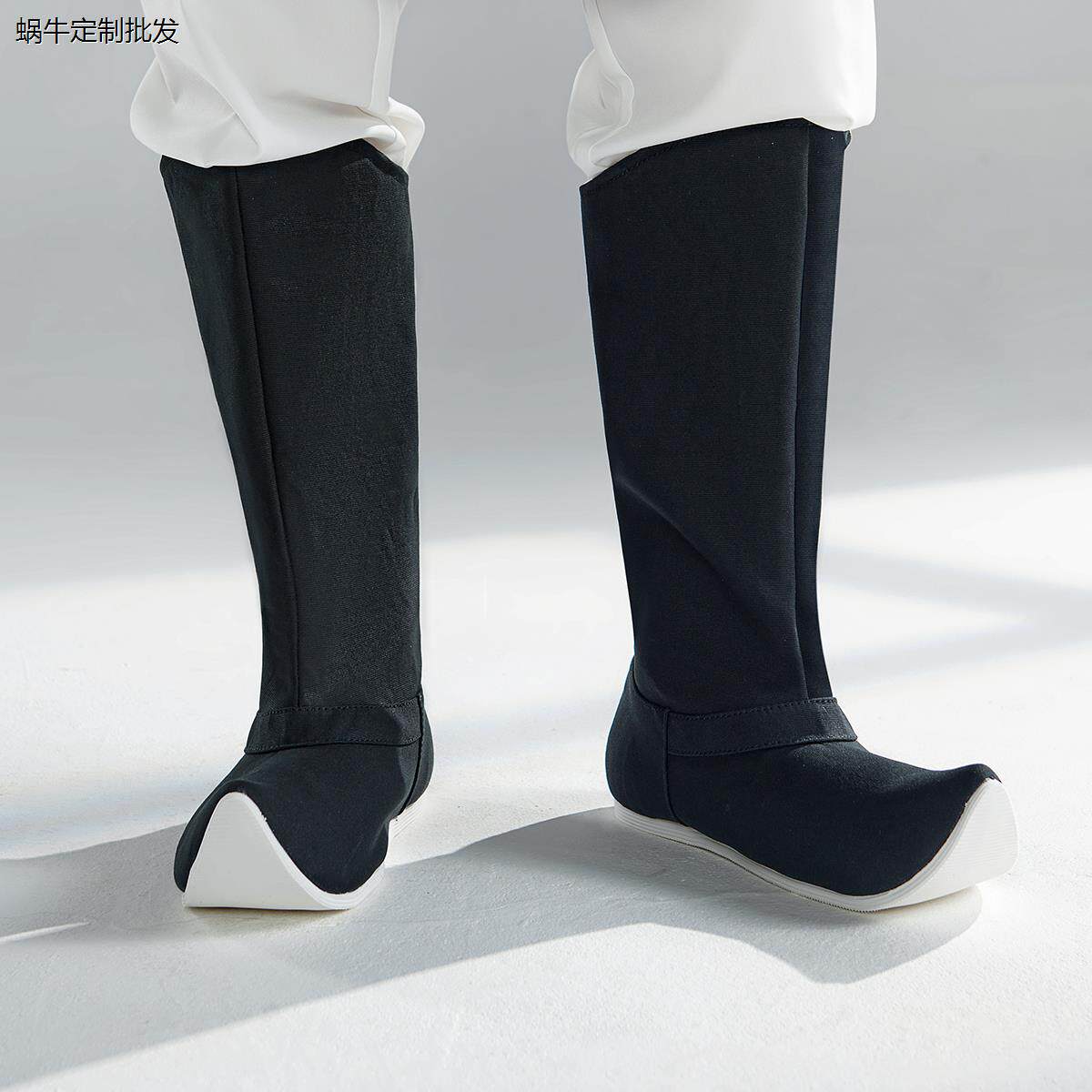 乌衣巷皂靴汉服鞋子男明