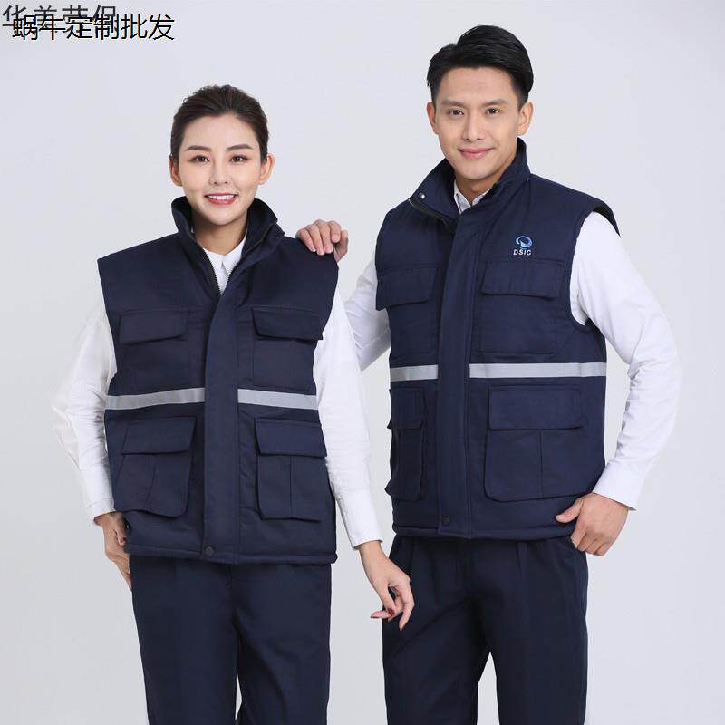 秋冬季棉大船马甲加厚劳