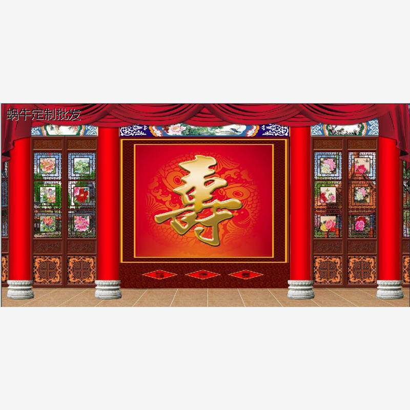 戏剧布景唱舞台曲背景幕