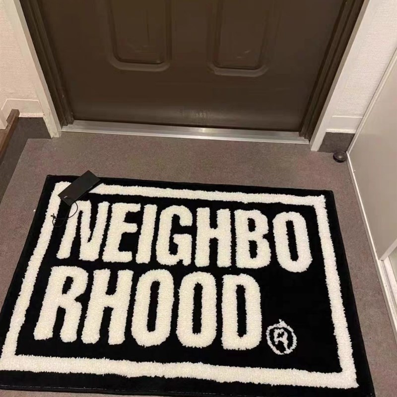 包邮NBHD厚实耐用植绒地毯客厅卧室家用装饰露营风垫子毛绒软吸水