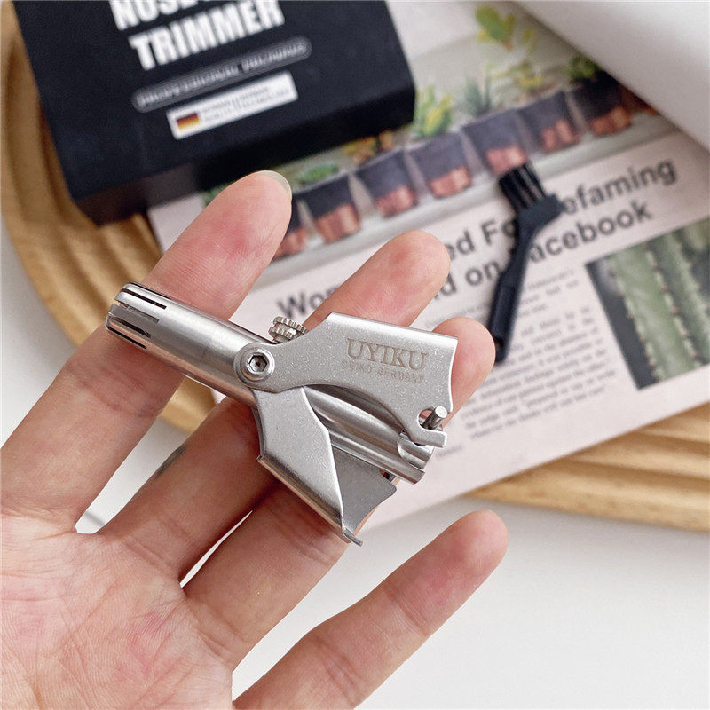 优选这么精致?确实家里该有一个~ 手动鼻毛修剪器