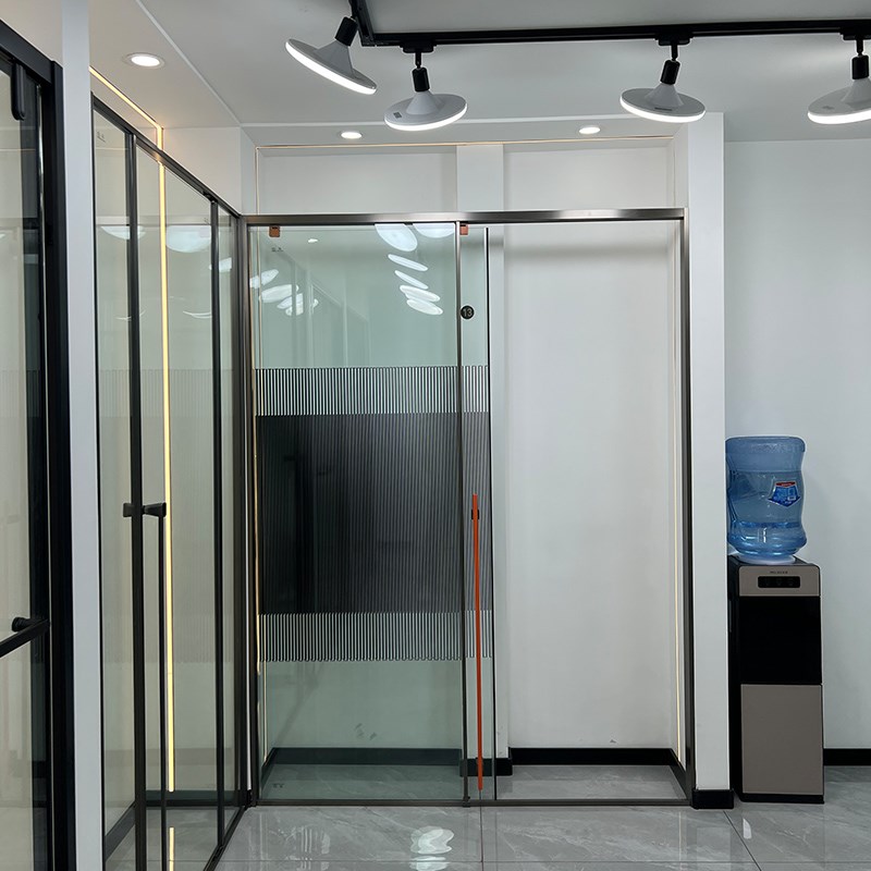 整体不锈钢淋浴房干湿分离浴室玻璃门卫生间沐浴房淋雨洗澡房隔断